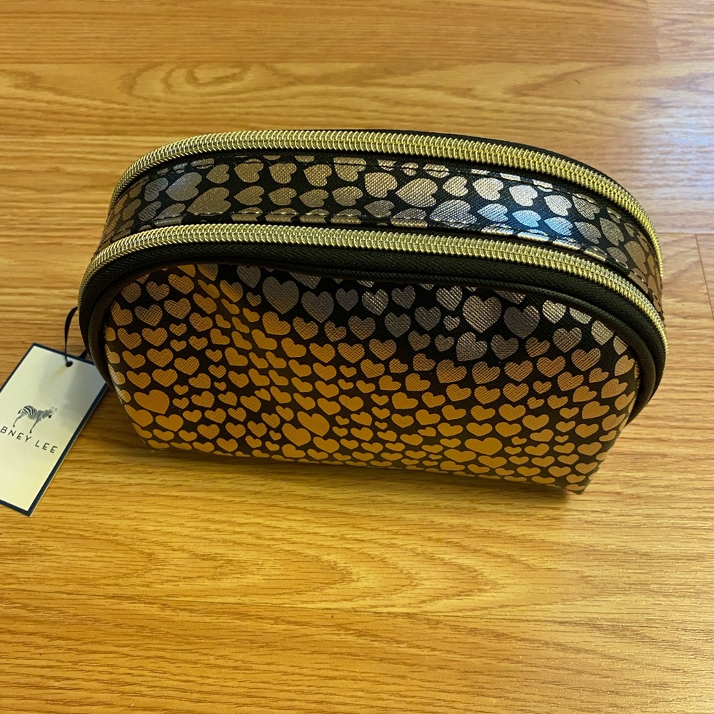 Double sided cosmetic bag